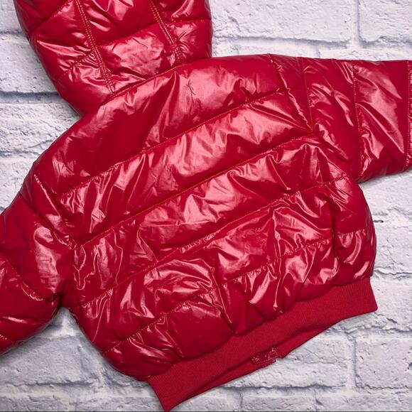 Nike Quilted Puffer Hooded Jacket in Rush Pink - Picture 6 of 9